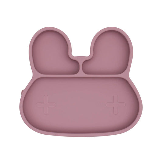 We Might Be Tiny - Bunny Stickie® Plate - Dusty Rose
