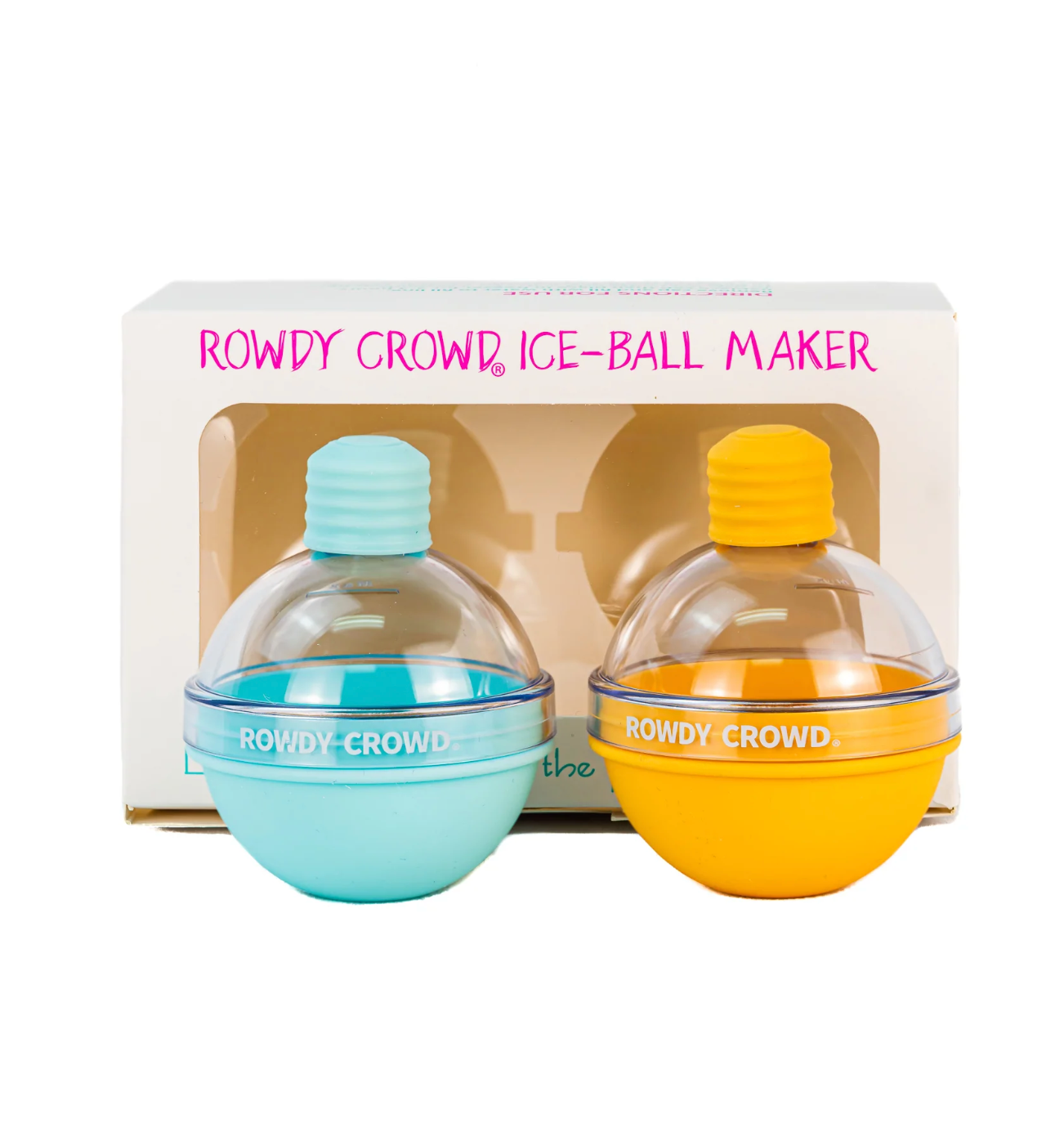 Rowdy Crowd - NEW Ice-Ball Makers - Set of 2