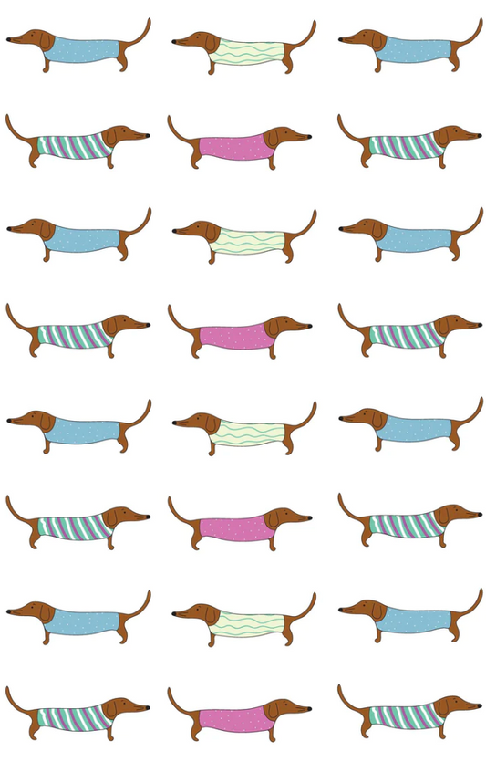 Tea Towel - Sausage Dogs