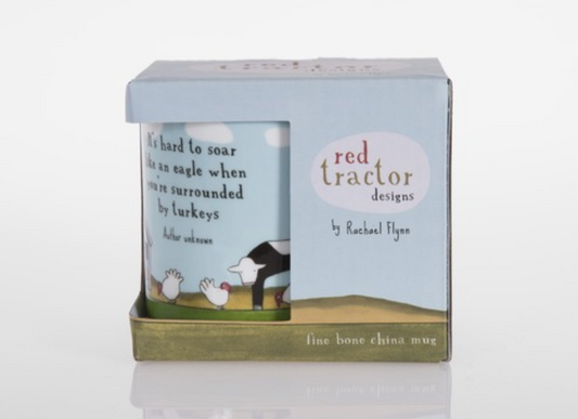 Red Tractor Designs - A Warm Welcome Mug (Boxed)